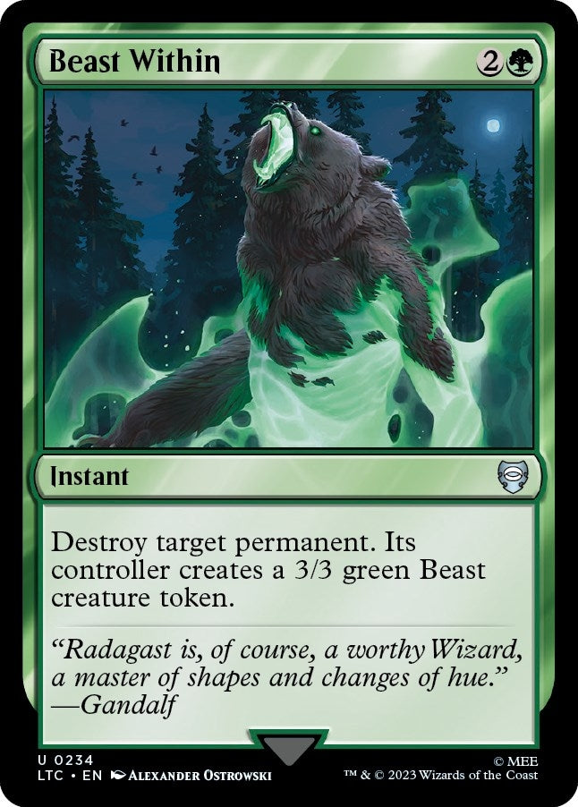 Image for Beast Within (234) - Magic: The Gathering