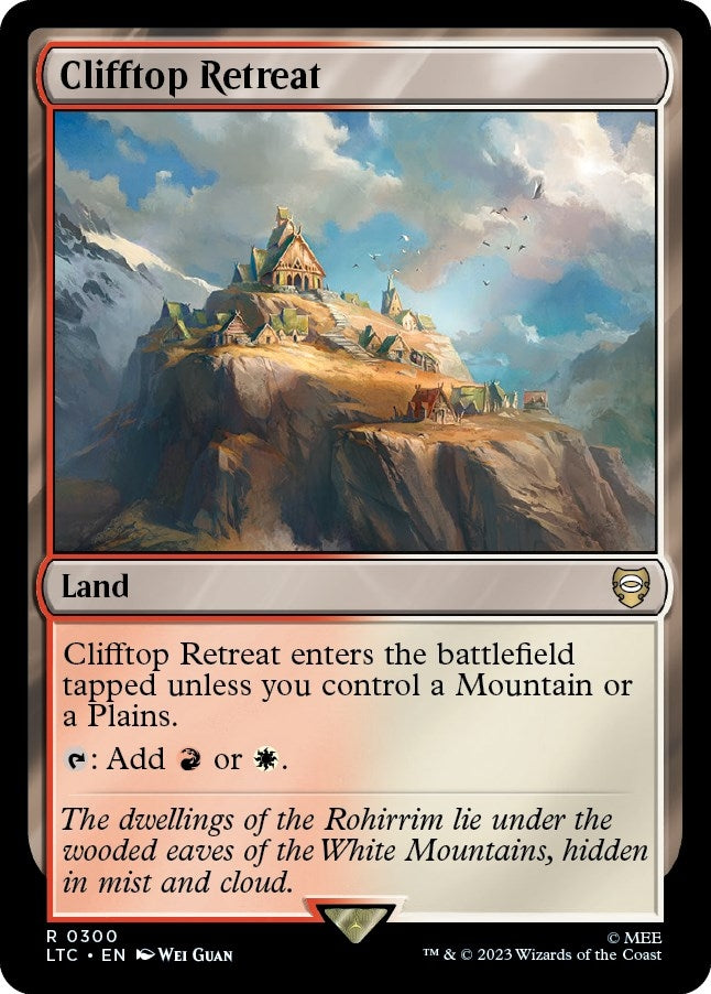 Image for Clifftop Retreat (300) - Magic: The Gathering
