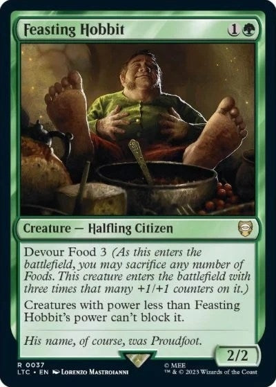 Image for Feasting Hobbit (37) - Magic: The Gathering