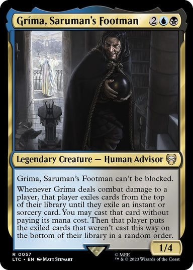 Image for Grima, Saruman's Footman (57) - Magic: The Gathering