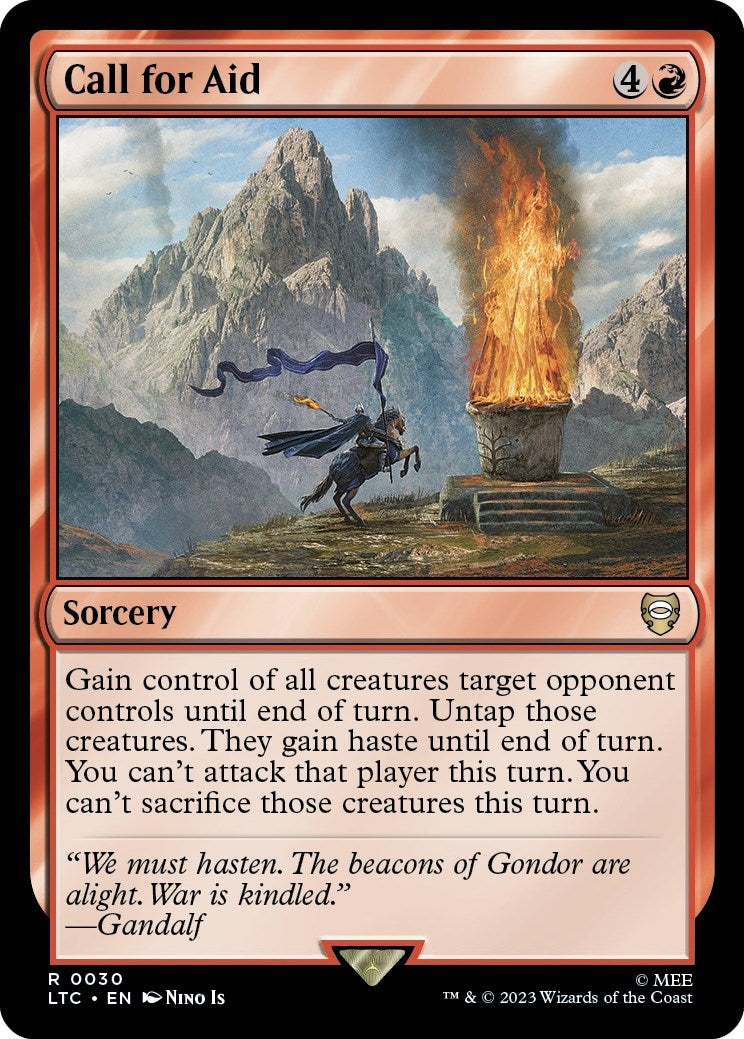 Image for Call for Aid (30) - Magic: The Gathering