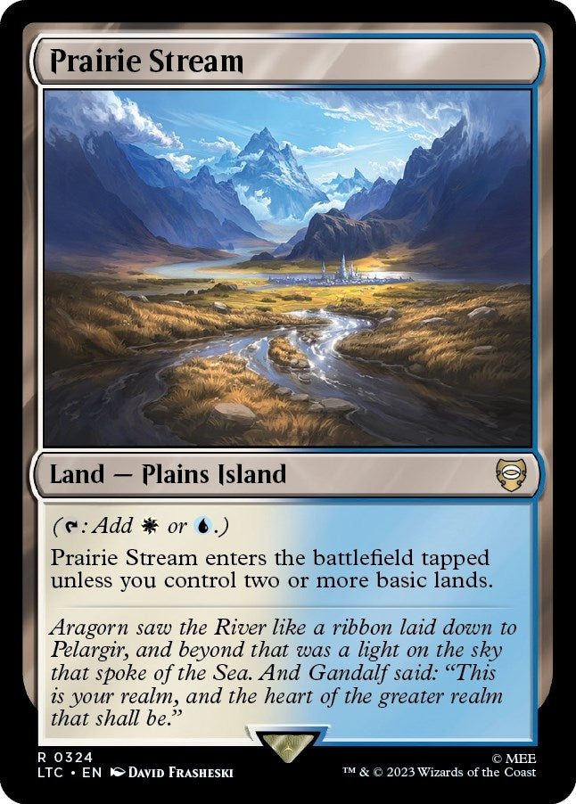 Image for Prairie Stream (324) - Magic: The Gathering