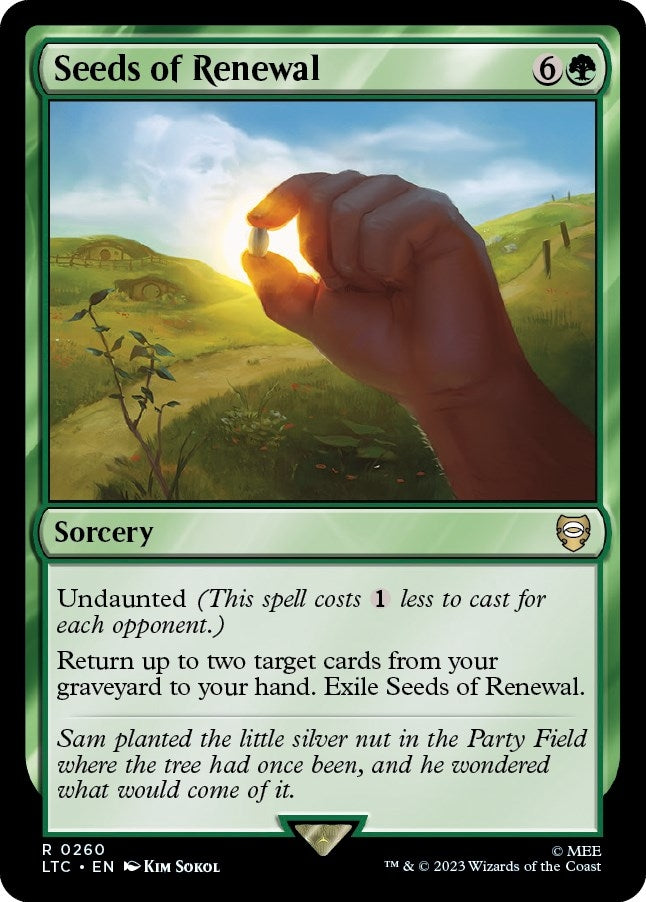 Image for Seeds of Renewal (260) (LTC) - Magic: The Gathering