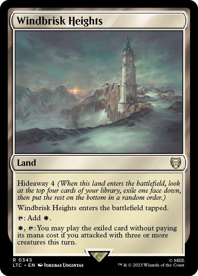 Image for Windbrisk Heights (345) - Magic: The Gathering