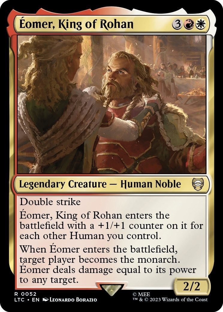 Image for Eomer, King of Rohan (52) - Magic: The Gathering