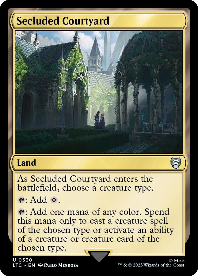 Image for Secluded Courtyard (330) - Magic: The Gathering