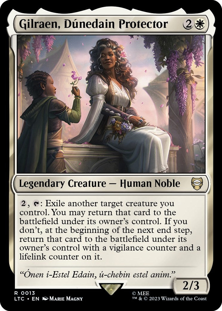 Image for Gilraen, Dunedain Protector (13) - Magic: The Gathering