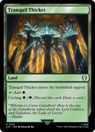 Image for Tranquil Thicket (341) - Magic: The Gathering