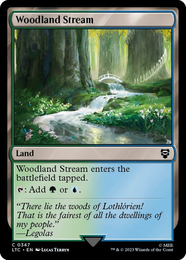 Image for Woodland Stream (347) - Magic: The Gathering