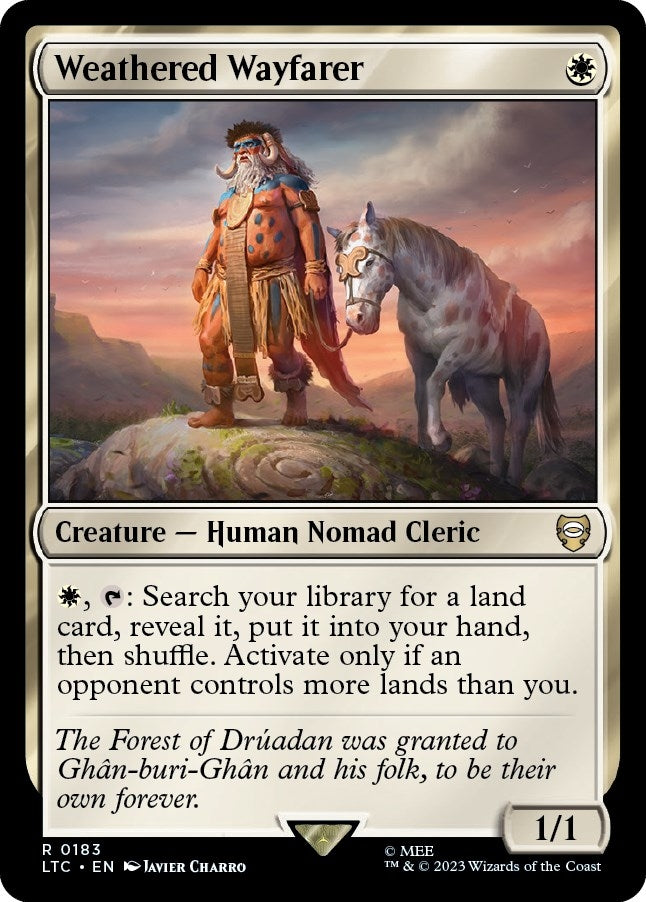Image for Weathered Wayfarer (183) - Magic: The Gathering