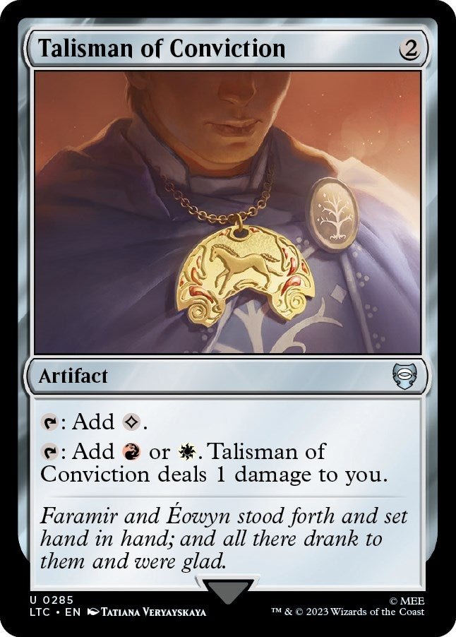 Image for Talisman of Conviction (285) - Magic: The Gathering