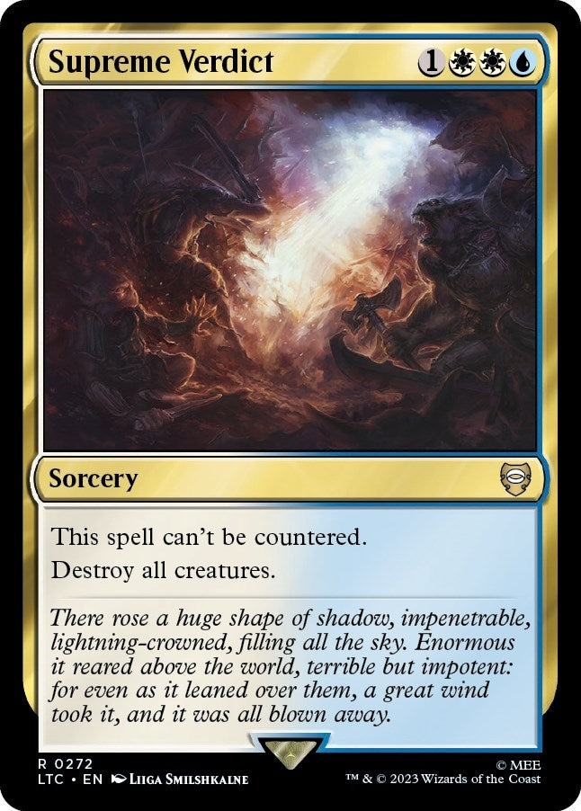 Image for Supreme Verdict (272) - Magic: The Gathering