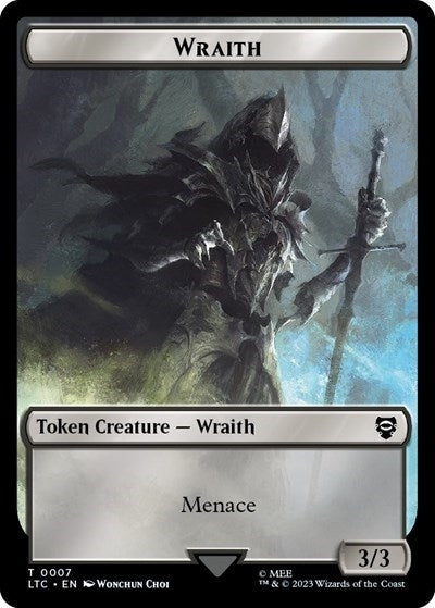 Image for Wraith // Food (0011) Double-Sided Token (7 // 11) - Magic: The Gathering