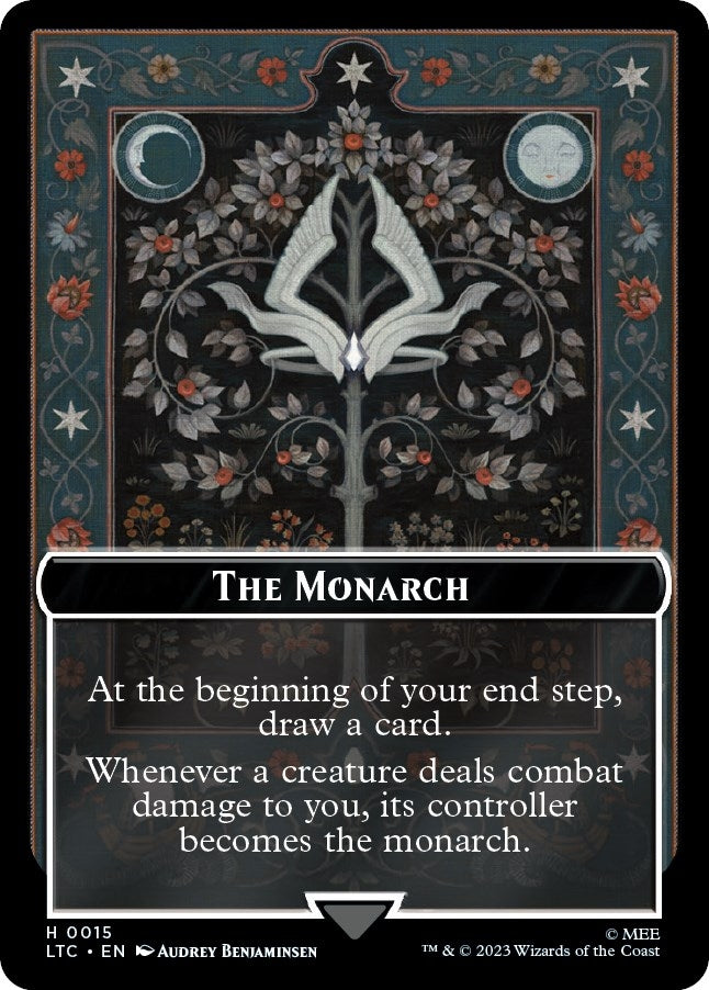 Image for The Monarch // Treasure Double-Sided Token (15 // 12) - Magic: The Gathering