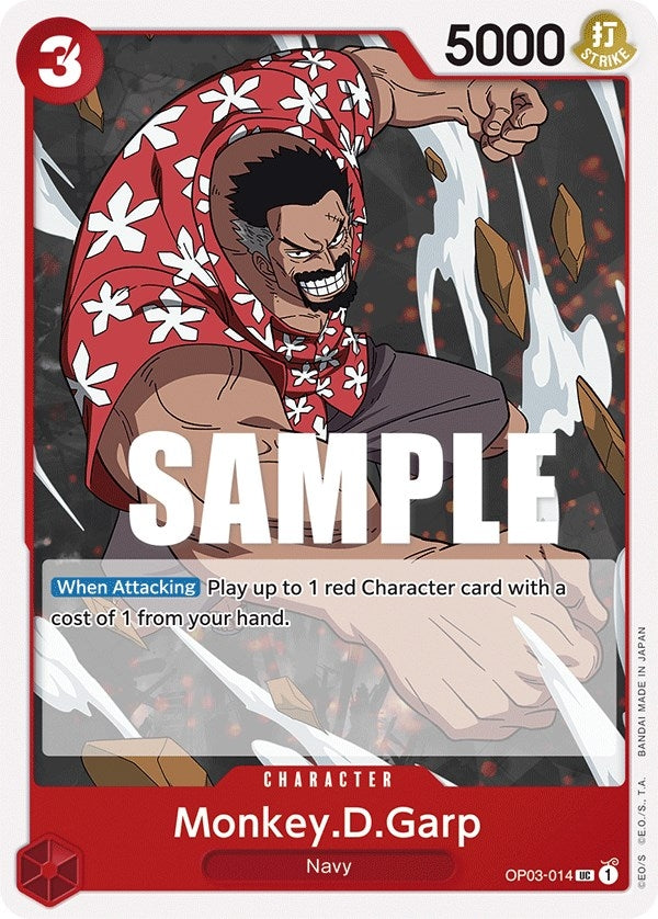 Image for Monkey.D.Garp (OP03-014) (Pillars of Strength) (OP03) - One Piece Card Game