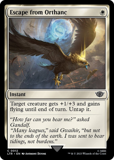 Image for Escape from Orthanc (12) (LTR) - Magic: The Gathering