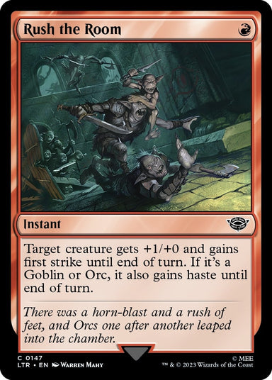 Image for Rush the Room (147) (LTR) - Magic: The Gathering
