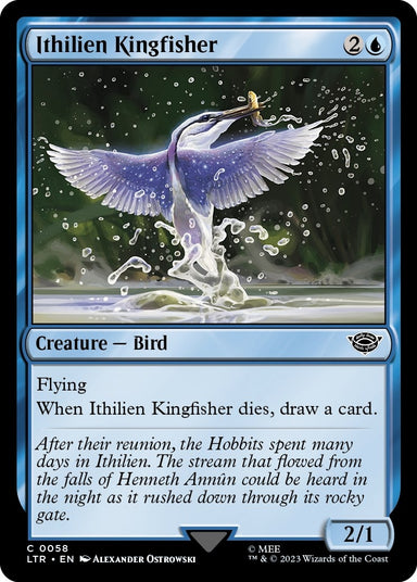 Image for Ithilien Kingfisher (58) (LTR) - Magic: The Gathering