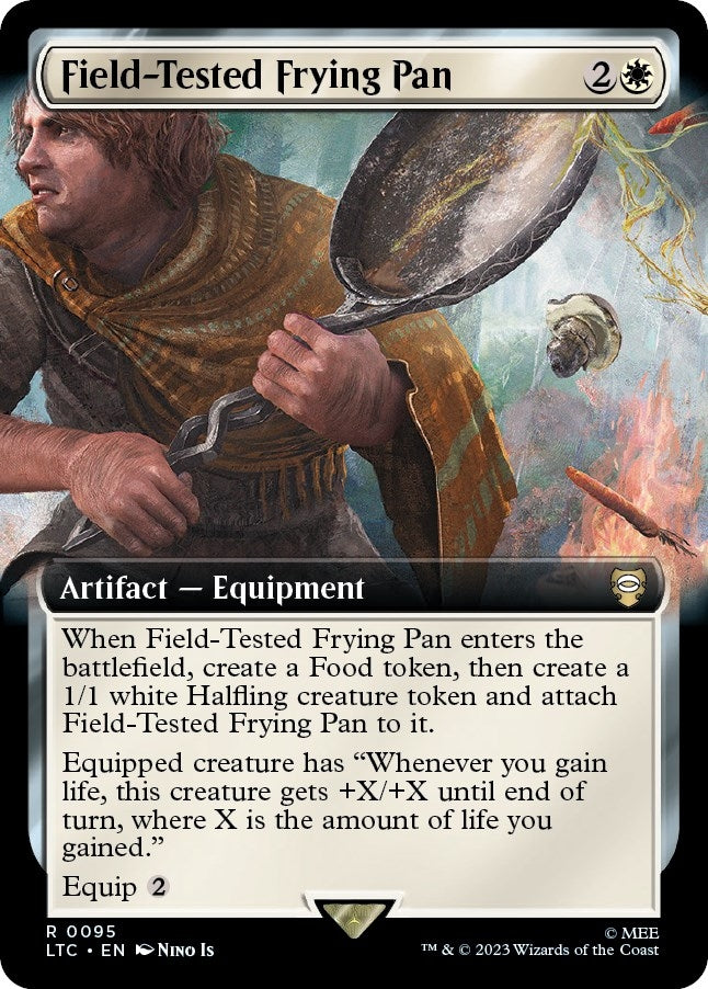 Image for Field-Tested Frying Pan (Extended Art) (95) - Magic: The Gathering