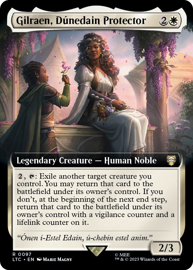 Image for Gilraen, Dunedain Protector (Extended Art) (97) - Magic: The Gathering