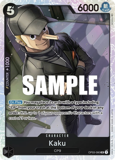 Image for Kaku (080) (OP03-080) (Pillars of Strength) (OP03) - One Piece Card Game