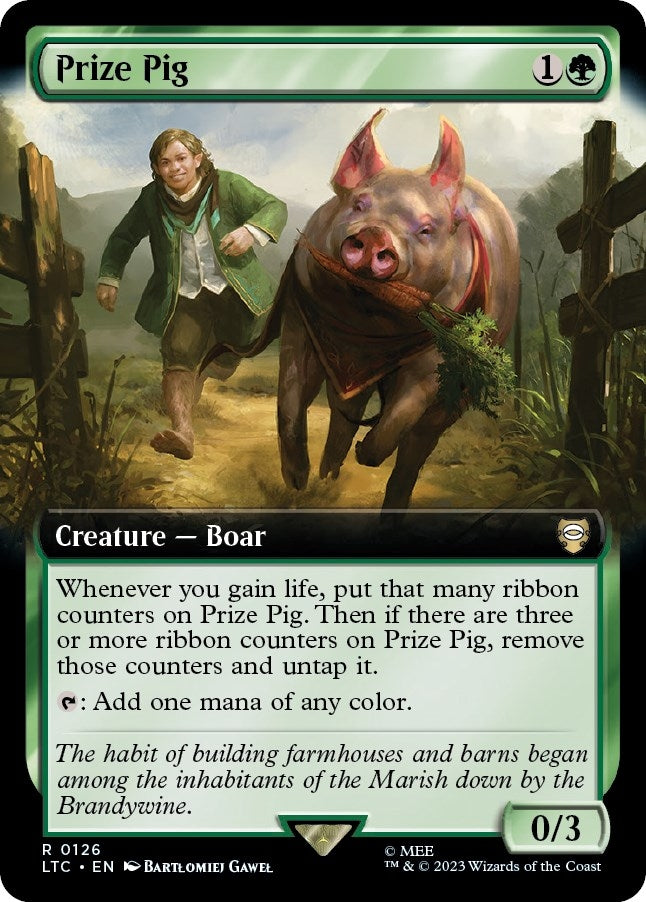 Image for Prize Pig (Extended Art) (126) - Magic: The Gathering