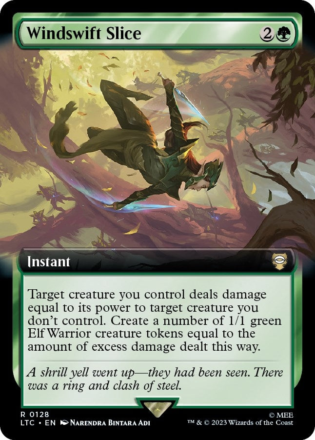 Image for Windswift Slice (Extended Art) (128) - Magic: The Gathering