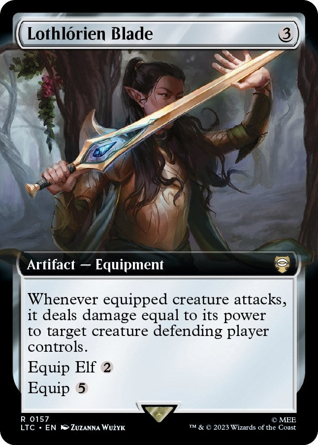 Image for Lothlorien Blade (Extended Art) (157) - Magic: The Gathering