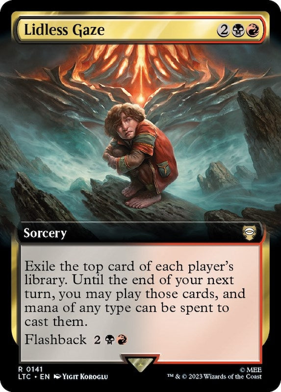 Image for Lidless Gaze (Extended Art) (141) - Magic: The Gathering