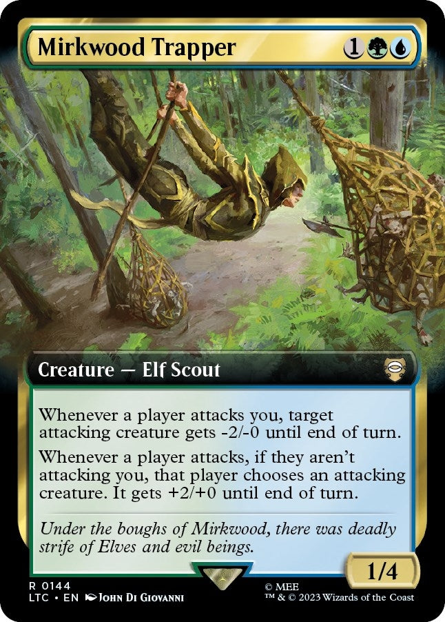 Image for Mirkwood Trapper (Extended Art) (144) - Magic: The Gathering