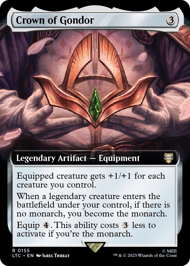 Image for Crown of Gondor (Extended Art) (155) - Magic: The Gathering