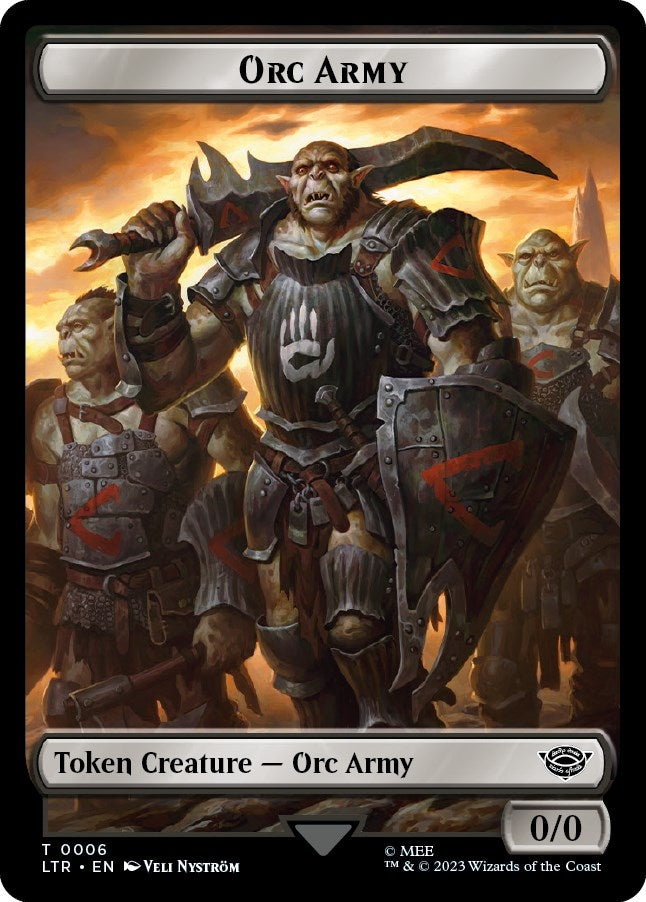 Image for Orc Army Token (0006) (6) (LTR) - Magic: The Gathering