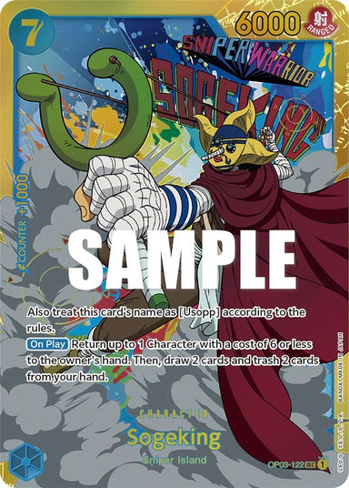 Image for Sogeking (OP03-122) (Pillars of Strength) (OP03) - One Piece Card Game