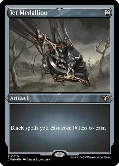 Image for Jet Medallion (Foil Etched) (610) (Commander Masters) - Magic: The Gathering
