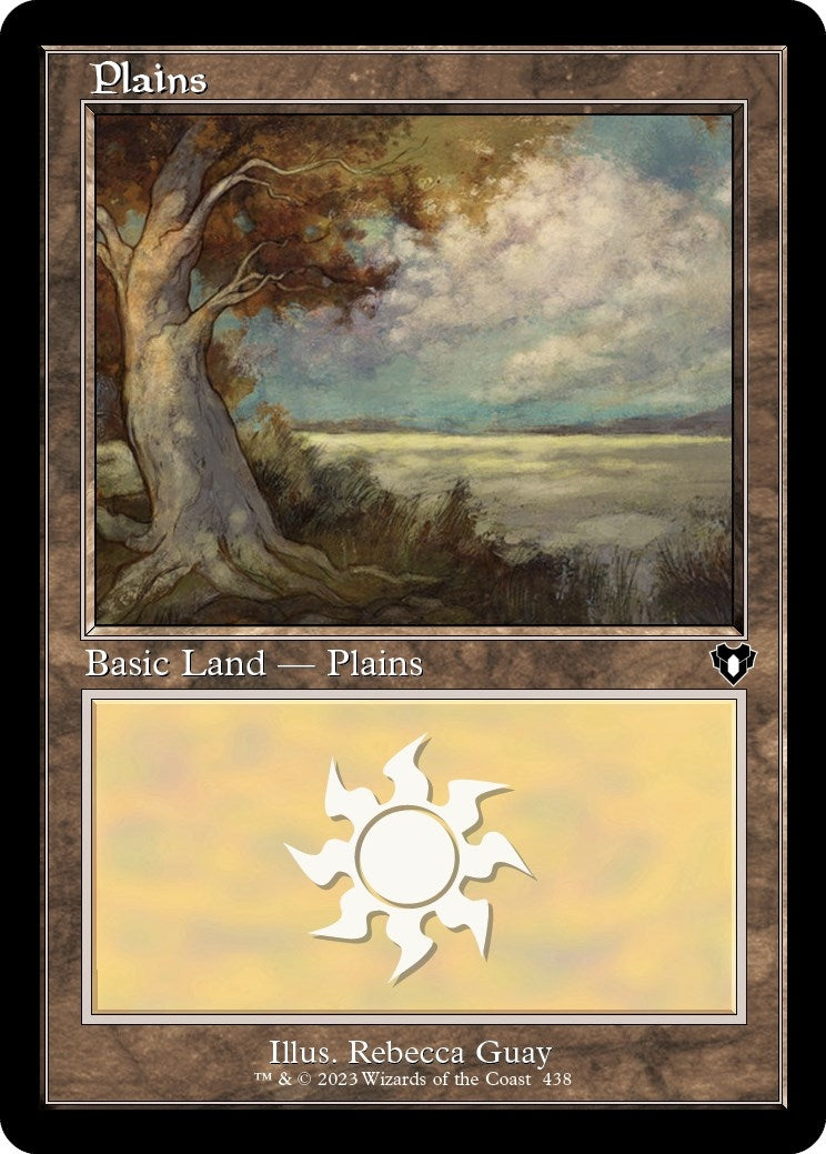 Image for Plains (438) (Retro Frame) (438) (Commander Masters) - Magic: The Gathering