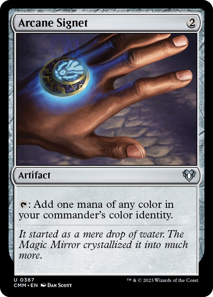 Image for Arcane Signet (367) (Commander Masters) - Magic: The Gathering
