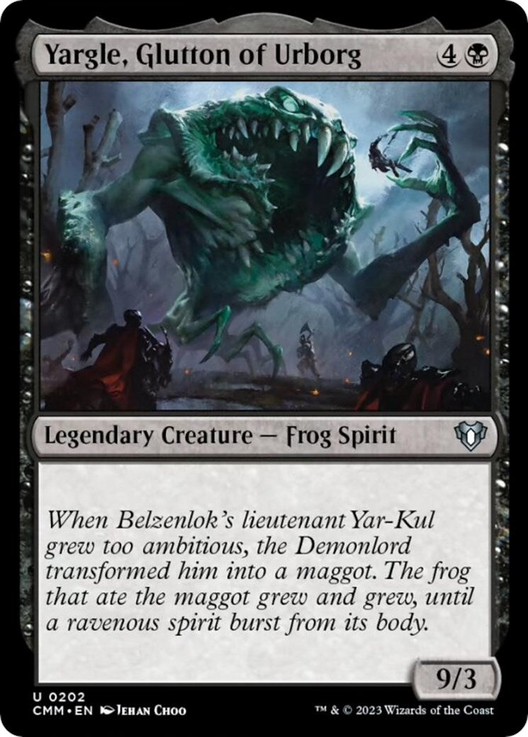 Image for Yargle, Glutton of Urborg (202) (Commander Masters) - Magic: The Gathering