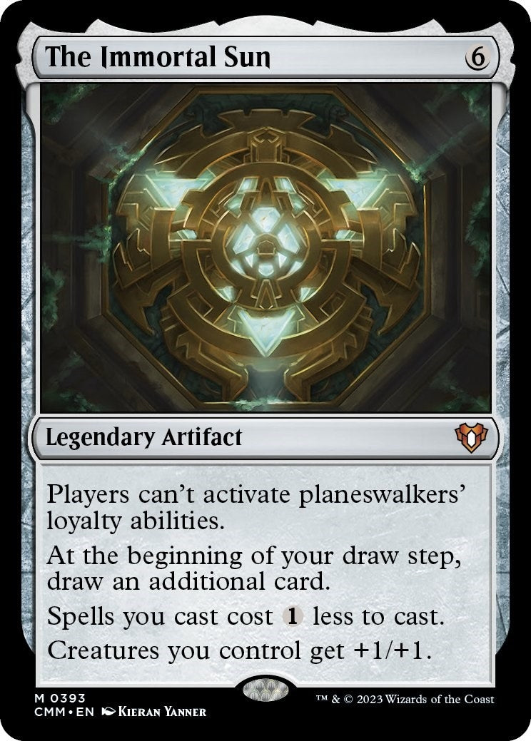Image for The Immortal Sun (393) (Commander Masters) - Magic: The Gathering