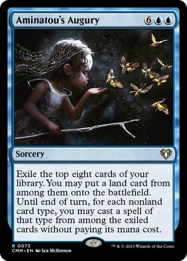 Image for Aminatou's Augury (73) (Commander Masters) - Magic: The Gathering