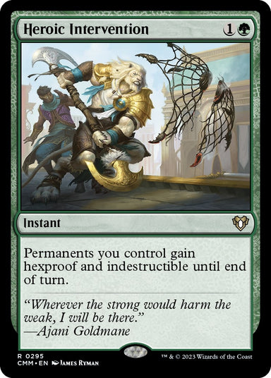 Image for Heroic Intervention (295) (Commander Masters) - Magic: The Gathering