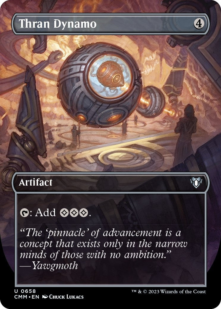 Image for Thran Dynamo (Borderless) (658) (Commander Masters) - Magic: The Gathering