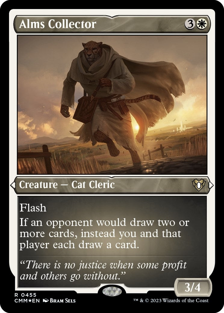 Image for Alms Collector (Foil Etched) (455) (Commander Masters) - Magic: The Gathering