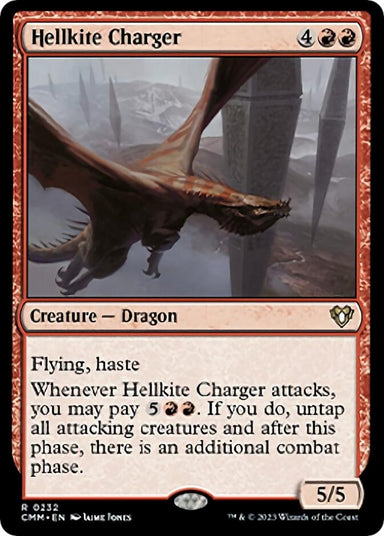 Image for Hellkite Charger (232) (Commander Masters) - Magic: The Gathering