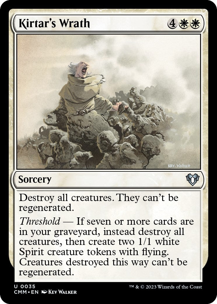 Image for Kirtar's Wrath (35) (Commander Masters) - Magic: The Gathering