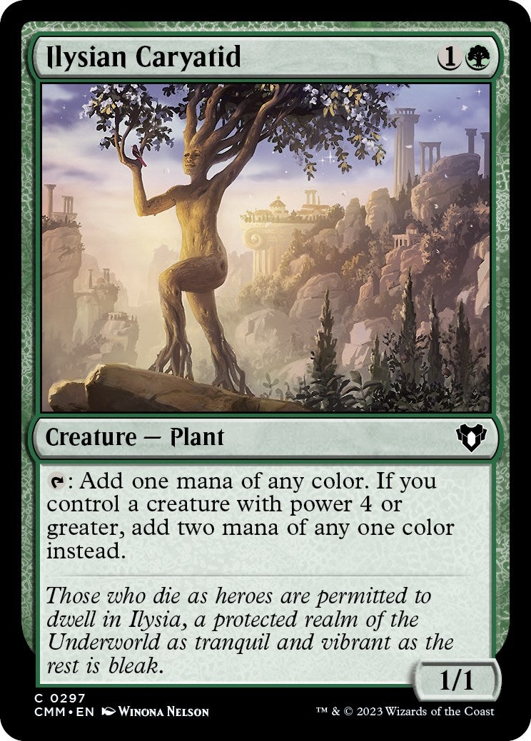 Image for Ilysian Caryatid (297) (Commander Masters) - Magic: The Gathering