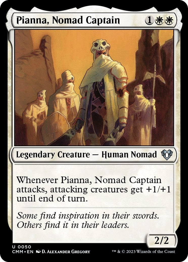 Image for Pianna, Nomad Captain (50) (Commander Masters) - Magic: The Gathering