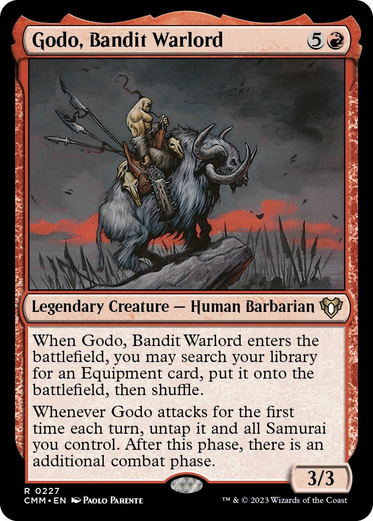 Image for Godo, Bandit Warlord (227) (Commander Masters) - Magic: The Gathering