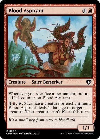 Image for Blood Aspirant (208) (Commander Masters) - Magic: The Gathering
