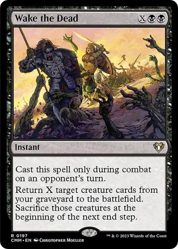 Image for Wake the Dead (197) (Commander Masters) - Magic: The Gathering