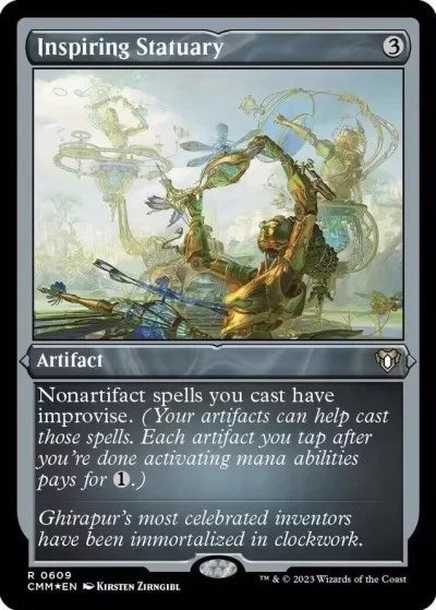 Image for Inspiring Statuary (Foil Etched) (609) (Commander Masters) - Magic: The Gathering